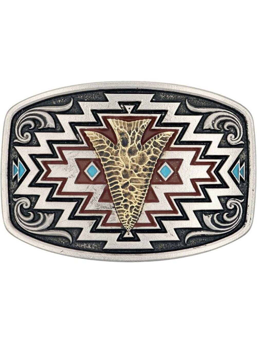 Stylish Women's Arrow Belt Buckle - Unique Western Accessory for Fashion Lovers